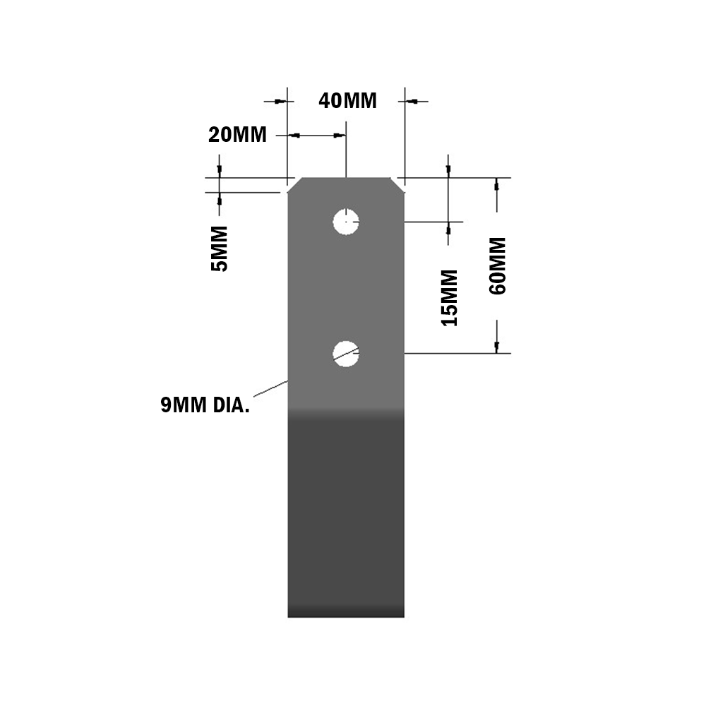 34-150-0 MODULAR SOLUTIONS FLOOR FASTENING BRACKET 150